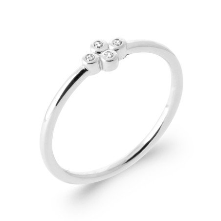 BAGUE ARGENT 925 RHODIE OZ