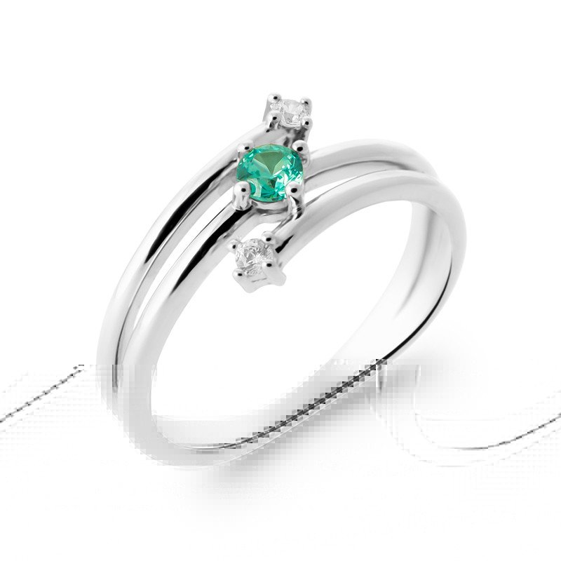 BAGUE ARGENT 925 RHODIE OZ PS