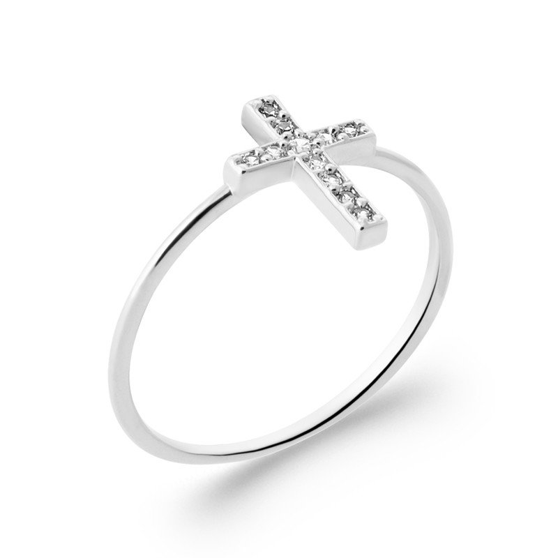 BAGUE ARGENT 925 RHODIE OZ