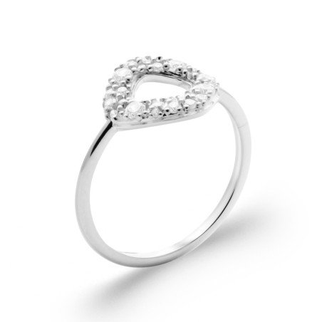 BAGUE ARGENT 925 RHODIE OZ