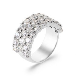 BAGUE ARGENT 925 RHODIE OZ