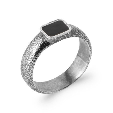 BAGUE ARGENT 925  LAQUE