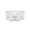 BAGUE ARGENT 925 RHODIE OZ