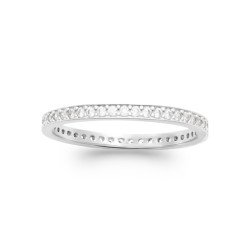 BAGUE ARGENT 925 RHODIE OZ