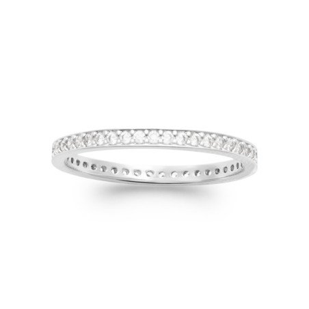 BAGUE ARGENT 925 RHODIE OZ