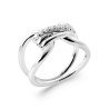 BAGUE ARGENT 925 RHODIE OZ