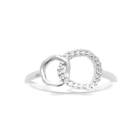 BAGUE ARGENT 925 RHODIE OZ
