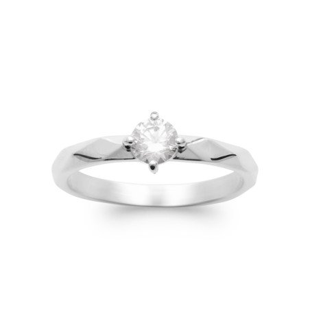 BAGUE ARGENT 925 RHODIE OZ
