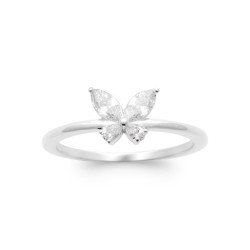 BAGUE ARGENT 925 RHODIE OZ