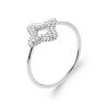 BAGUE ARGENT 925 RHODIE OZ