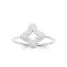 BAGUE ARGENT 925 RHODIE OZ