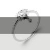 BAGUE ARGENT 925 RHODIE OZ