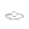 BAGUE ARGENT 925 RHODIE OZ