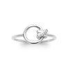 BAGUE ARGENT 925 RHODIE OZ