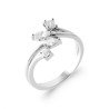 BAGUE ARGENT 925 RHODIE OZ