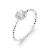 BAGUE ARGENT 925 RHODIE OZ