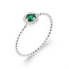 BAGUE ARGENT 925 RHODIE PS