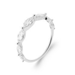 BAGUE ARGENT 925 RHODIE OZ