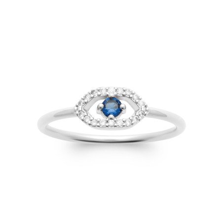 BAGUE ARGENT 925 RHODIE OZ PS