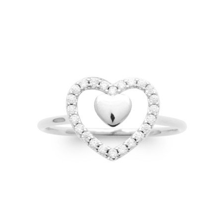 BAGUE ARGENT 925 RHODIE OZ