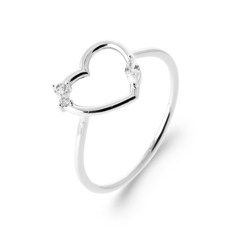 BAGUE ARGENT 925 RHODIE OZ