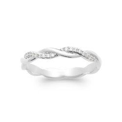 BAGUE ARGENT 925 RHODIE OZ