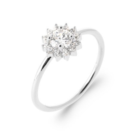 BAGUE ARGENT 925 RHODIE OZ