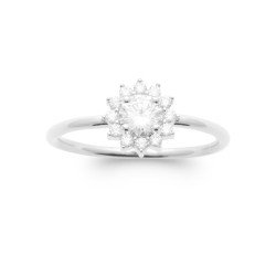 BAGUE ARGENT 925 RHODIE OZ