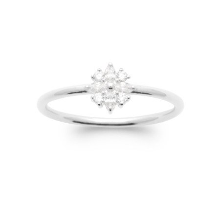 BAGUE ARGENT 925 RHODIE OZ