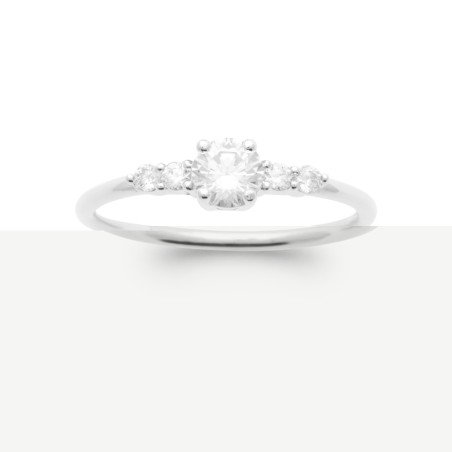 BAGUE ARGENT 925 RHODIE OZ
