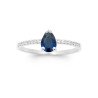 BAGUE ARGENT 925 RHODIE PS