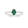 BAGUE ARGENT 925 RHODIE PS