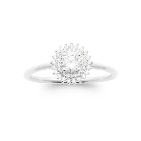 BAGUE ARGENT 925 RHODIE OZ
