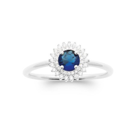 BAGUE ARGENT 925 RHODIE OZ PS