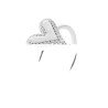 BAGUE ARGENT 925 RHODIE OZ