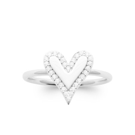 BAGUE ARGENT 925 RHODIE OZ