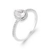 BAGUE ARGENT 925 RHODIE OZ