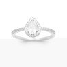 BAGUE ARGENT 925 RHODIE OZ