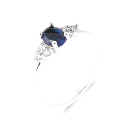 BAGUE ARGENT 925 RHODIE OZ PS