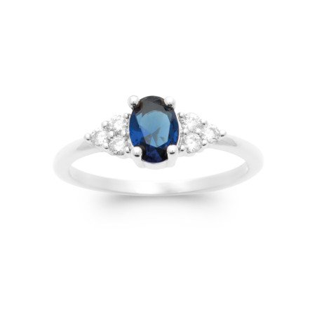 BAGUE ARGENT 925 RHODIE OZ PS