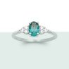 BAGUE ARGENT 925 RHODIE OZ PS