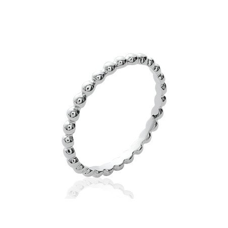 Bague Perlée en Argent 925
