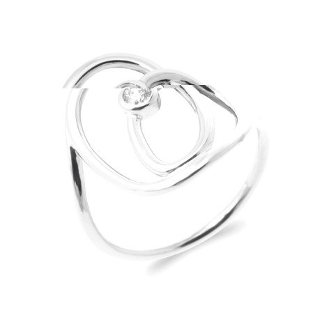 BAGUE ARGENT 925 RHODIE OZ