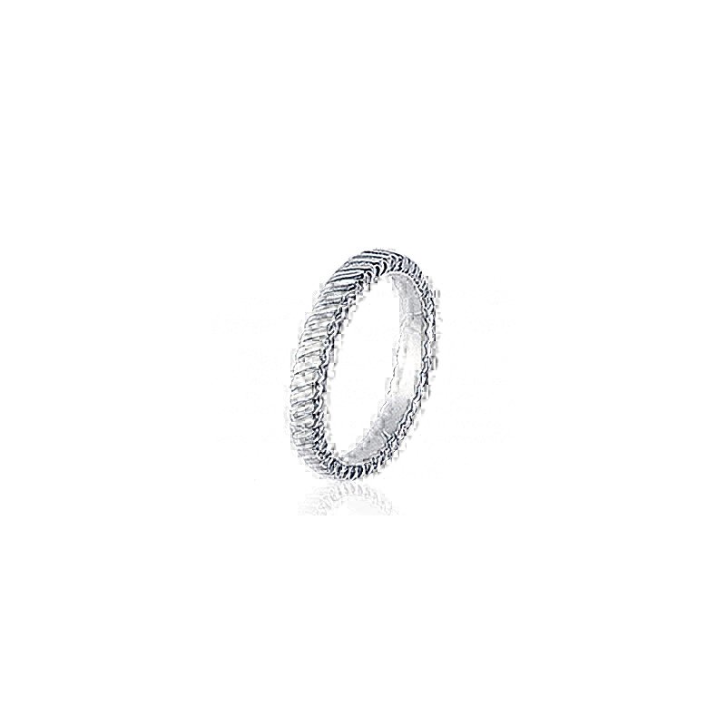 Bague Argent 925 Tressée