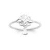 BAGUE ARGENT 925 RHODIE OZ