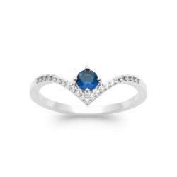 BAGUE ARGENT 925 RHODIE OZ PS