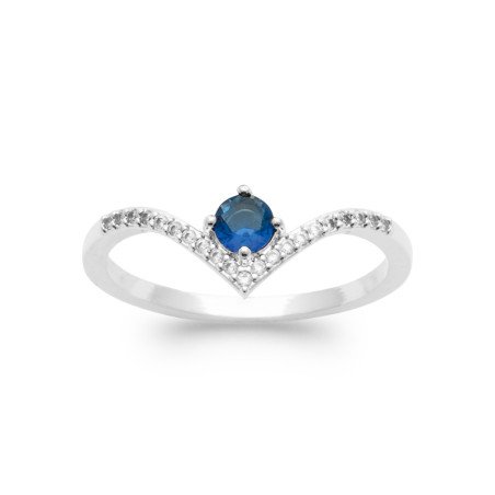 BAGUE ARGENT 925 RHODIE OZ PS