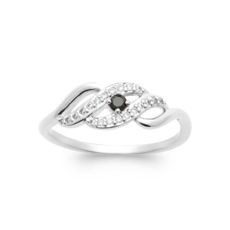 BAGUE ARGENT 925 RHODIE OZ PS