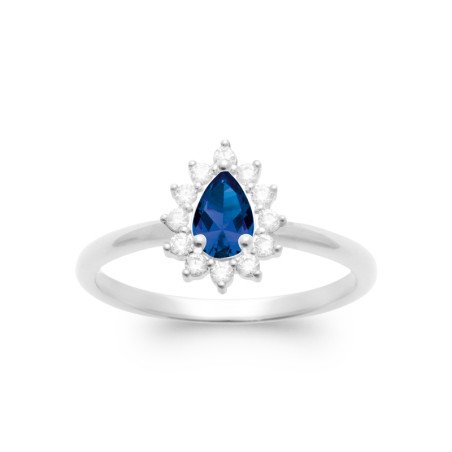 BAGUE ARGENT 925 RHODIE OZ
