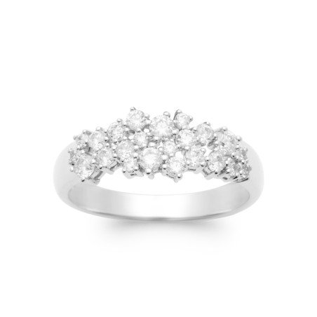 BAGUE ARGENT 925 RHODIE OZ